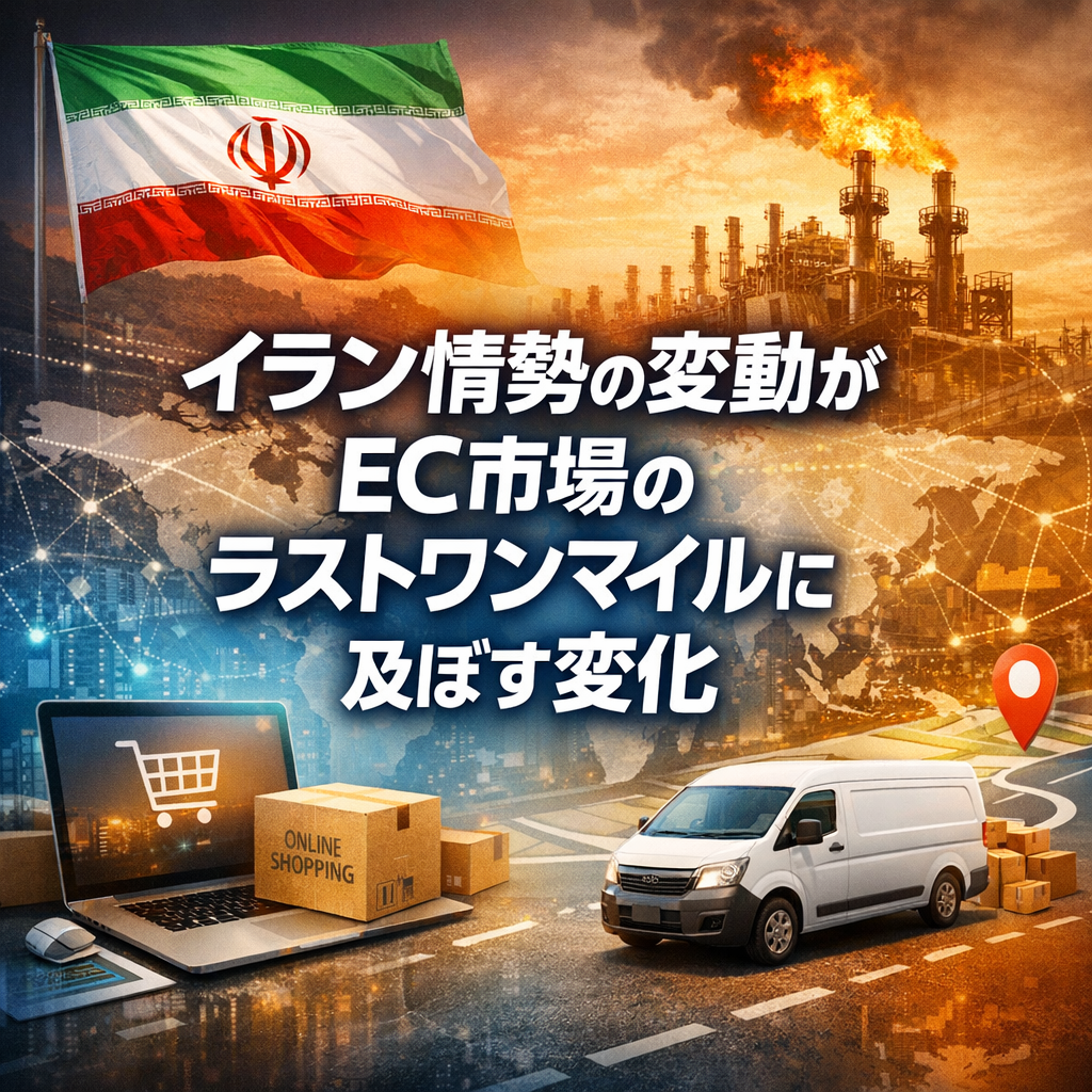 イラン情勢の変動がEC市場のラストワンマイルに及ぼす変化